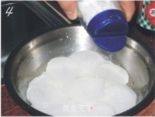 脆脆的酱腌白萝卜的做法步骤：3