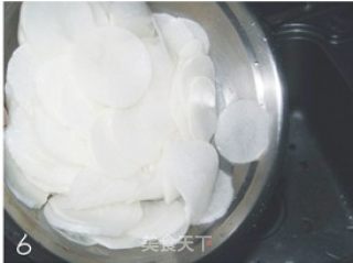 脆脆的酱腌白萝卜的做法步骤：3