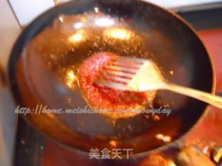 茄汁脆皮虾仁的做法步骤：2