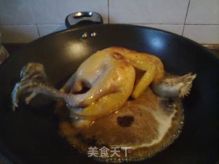 三杯鸡的做法步骤：2