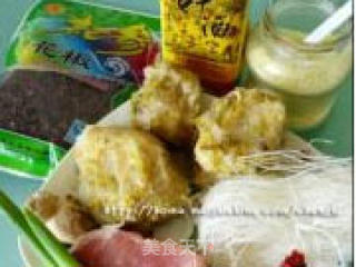 肉丝炒酸菜粉的做法步骤：2