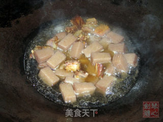 腊鸭焖魔芋的做法步骤：5