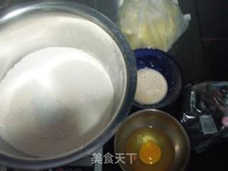 鲜奶油黑芝麻吐司的做法步骤：4