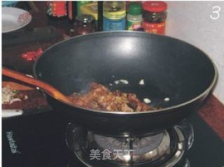 芥蓝炒腊肠的做法步骤：3