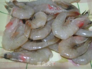 炒虾的做法步骤：3