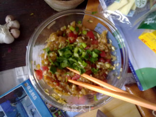 微波菜之豆皮什锦包的做法步骤：2