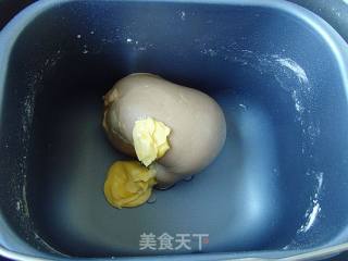 可可蔓越莓面包的做法步骤：4