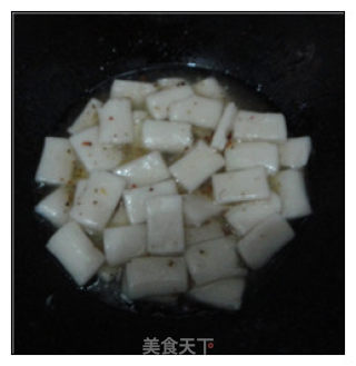 桂花糖炒年糕的做法步骤：2