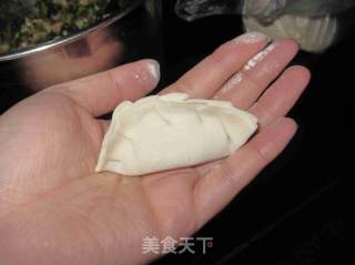 韭菜肉糜饺子的做法步骤：4