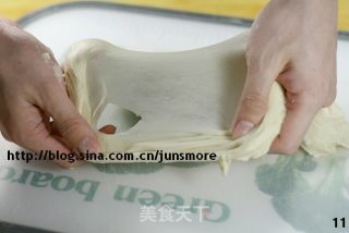 花式牛奶面包的做法步骤：3