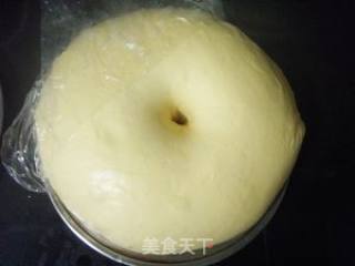 可可戚风牛肉面包--蛋糕和面包的结合的做法步骤：3