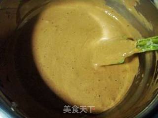 可可戚风牛肉面包--蛋糕和面包的结合的做法步骤：3