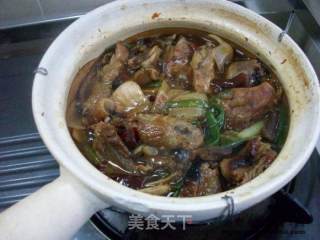 别样吃法烧鸡@@砂锅茴香焖鸡的做法步骤：6