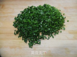 韭菜炒鸡蛋的做法步骤：2