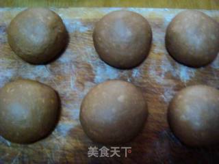 奶香巧克力红糖餐包的做法步骤：3