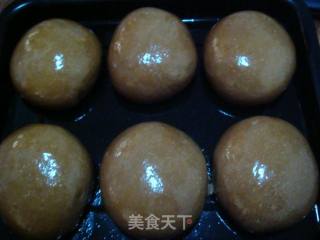 奶香巧克力红糖餐包的做法步骤：3