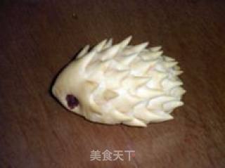 可爱的-----南瓜小刺猬的做法步骤：3