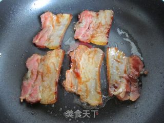 蒜香腊肉的做法步骤：3