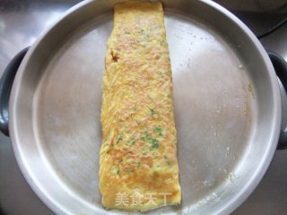 鸡蛋千层卷的做法步骤：2
