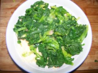 菠菜拌腐竹的做法步骤：2