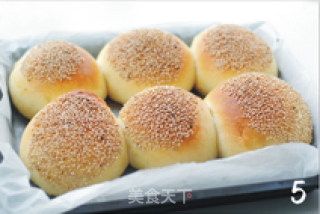 【培根芝士蛋堡】很满足的早餐（老面法）的做法步骤：4