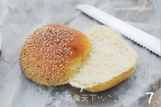 【培根芝士蛋堡】很满足的早餐（老面法）的做法步骤：4