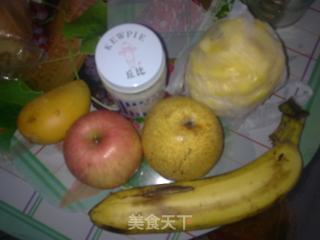 完美西式早餐烤面包片+水果沙拉+牛奶的做法步骤：8