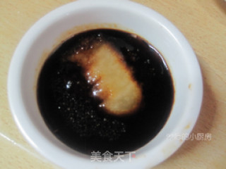 【黑椒烧汁嫩豆腐】的做法步骤：2