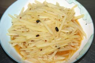 醋溜土豆丝的做法步骤：2