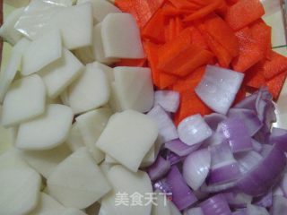炒年糕的做法步骤：2
