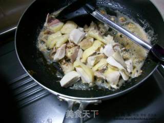 家常炒饭@@特色咸鸡炒饭的做法步骤：5