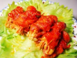 蒜香金针菇五花肉卷的做法步骤：5