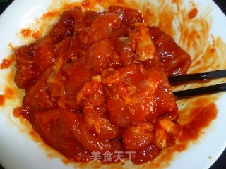 蒜香煎肉（煎锅也疯狂）的做法步骤：2
