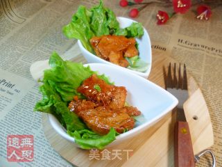 蒜香煎肉（煎锅也疯狂）的做法步骤：2