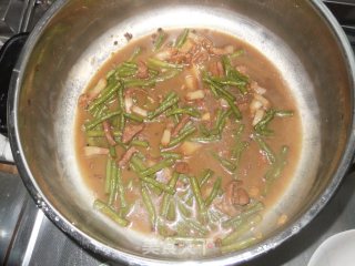 豆角面的做法步骤：2