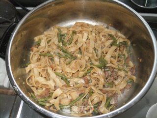 豆角面的做法步骤：2