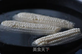 新鲜的玉米汁的做法步骤：2