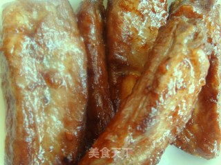 照烧酱烤排骨的做法步骤：2