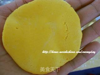 清甜南瓜饼的做法步骤：2