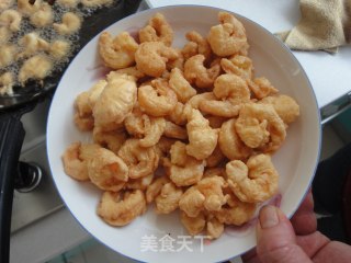 炸虾仁的做法步骤：2