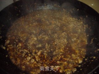 香菇咸菜酱的做法步骤：2