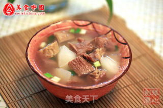 萝卜炖牛腩的做法步骤：4