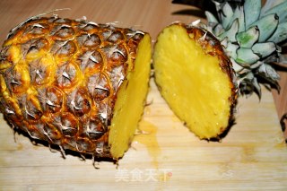 美味菠萝饭的做法步骤：2