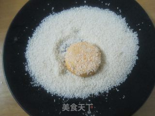 桂花南瓜饼的做法步骤：2