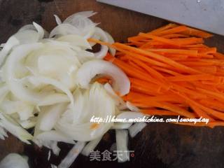 素炒饼丝的做法步骤：2
