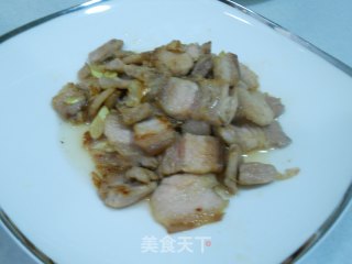 豆角炒肉的做法步骤：2