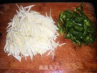 面条机做营养面-----三丝南瓜宽面的做法步骤：3