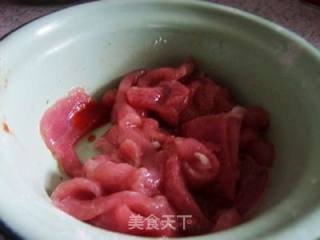 肉片香菇炒西葫芦的做法步骤：3