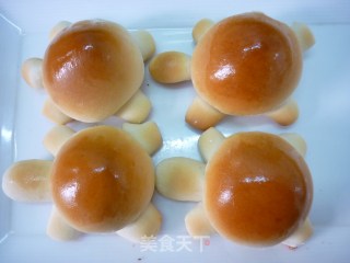 小乌龟餐包的做法步骤：2