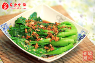 白灼菜心的做法步骤：4